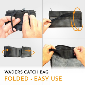 Enkel att vika ut när den ska användas. Flugfiskaren bästa vän.