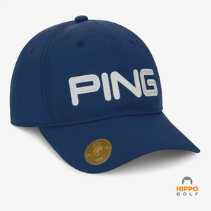 Blue Ping golf cap with magnet and coin marker (8111-07)