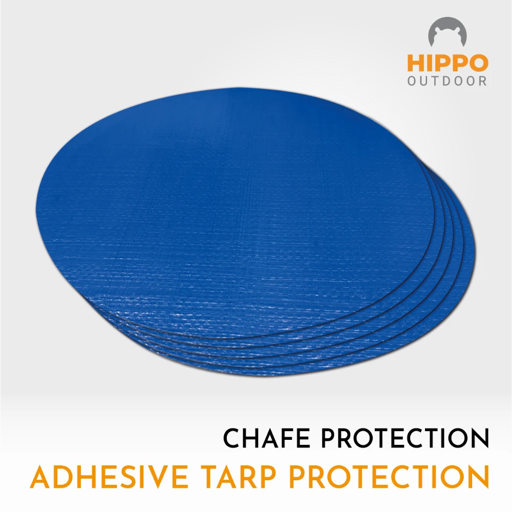 Reliable Heavy Duty Tape Patch for safeguarding tarps during winter.