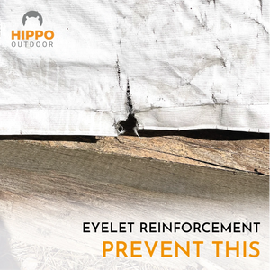 10-pack of Eyelet Strengthener Tape for cost-effective tarp repair.
