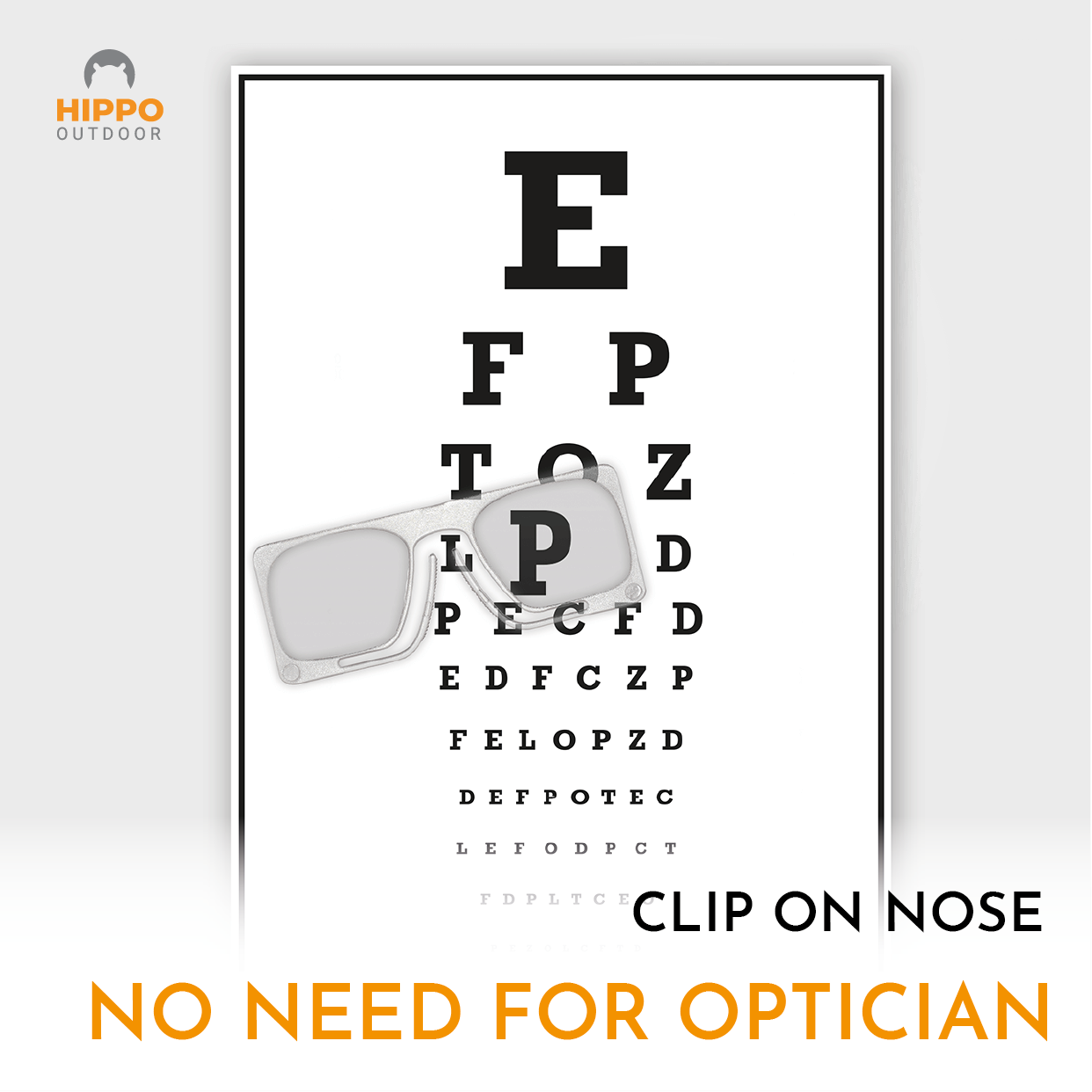 Compact clip-on glasses designed for threading needles and precision tasks.