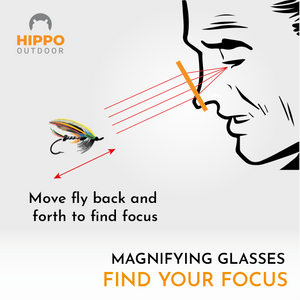 Lightweight fly fishing glasses with magnet release for ultimate portability.