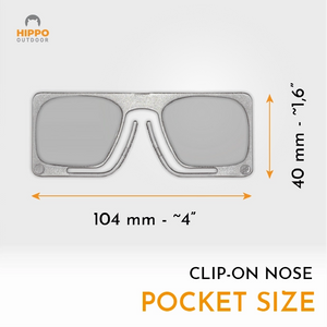 Portable glasses that slide effortlessly out of your cellphone case.