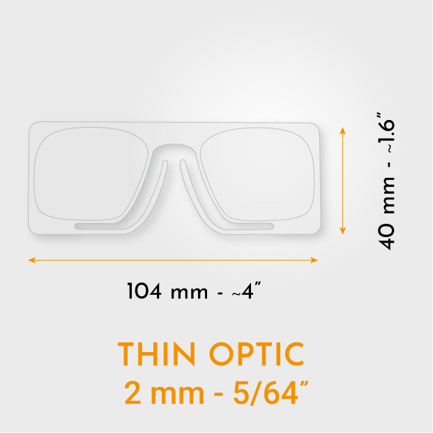 Thin optics for your daily life 2 mm thick