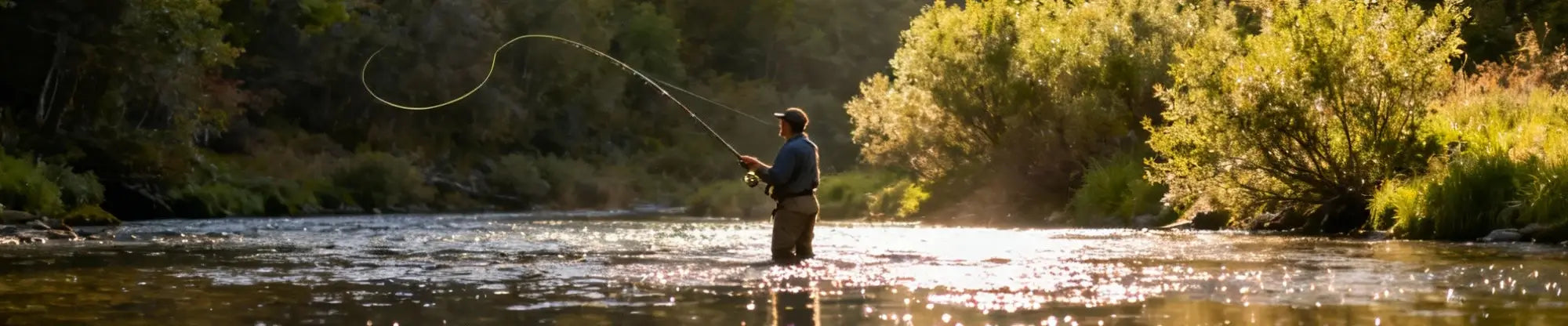 Hippo Outdoor products displayed at fly fishing exhibition