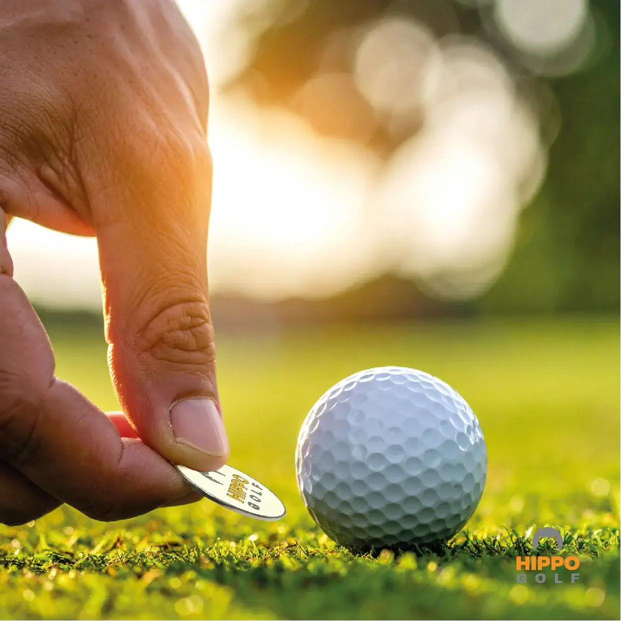 Golf ball marker used on the green for precise ball marking – 8103-04