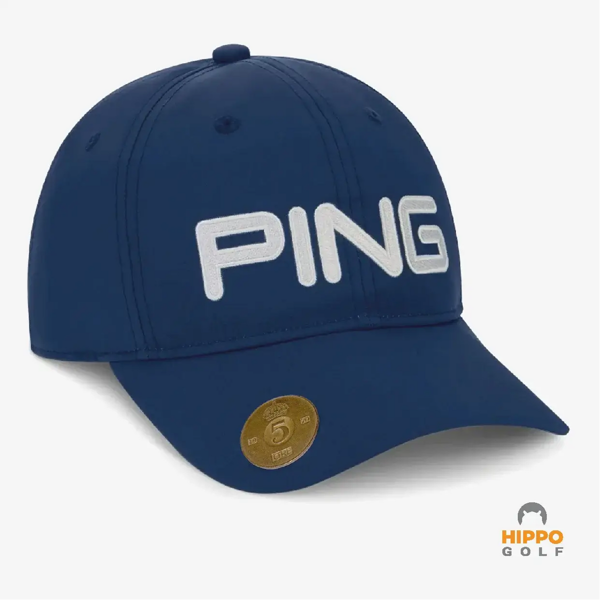 Blue Ping golf cap with magnet and coin marker (8111-07)