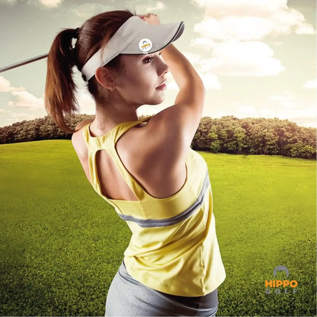 Golf ball marker worn on visor during play on the golf course – 8101-07