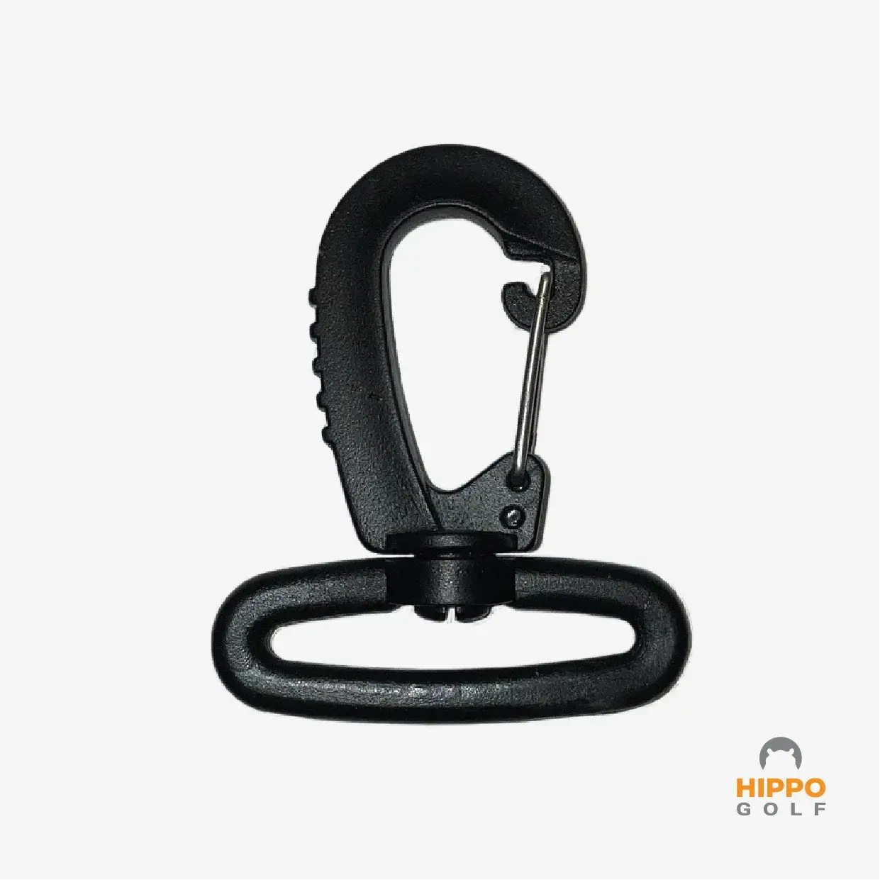Durable rotating carabiner 38 mm clip designed for golf bags and belts 8191-03