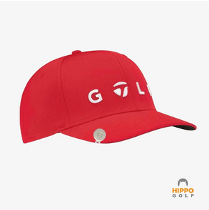 Magnetic hat clip attached to visor during play on the golf course – 8104-05