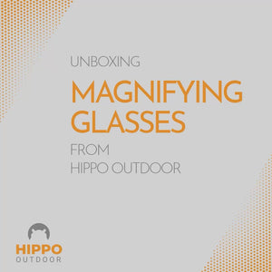 Unboxing the magnifying glasses for fly fishing