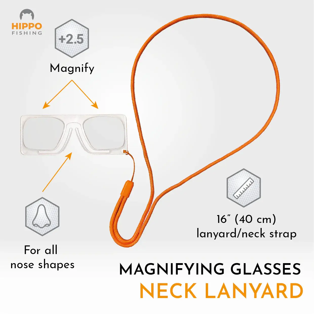 Fly Fishing Magnifier with lanyard