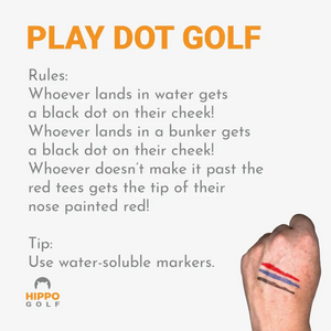 Spot Golf Dot Golf rules using face paint pens – 8110-06