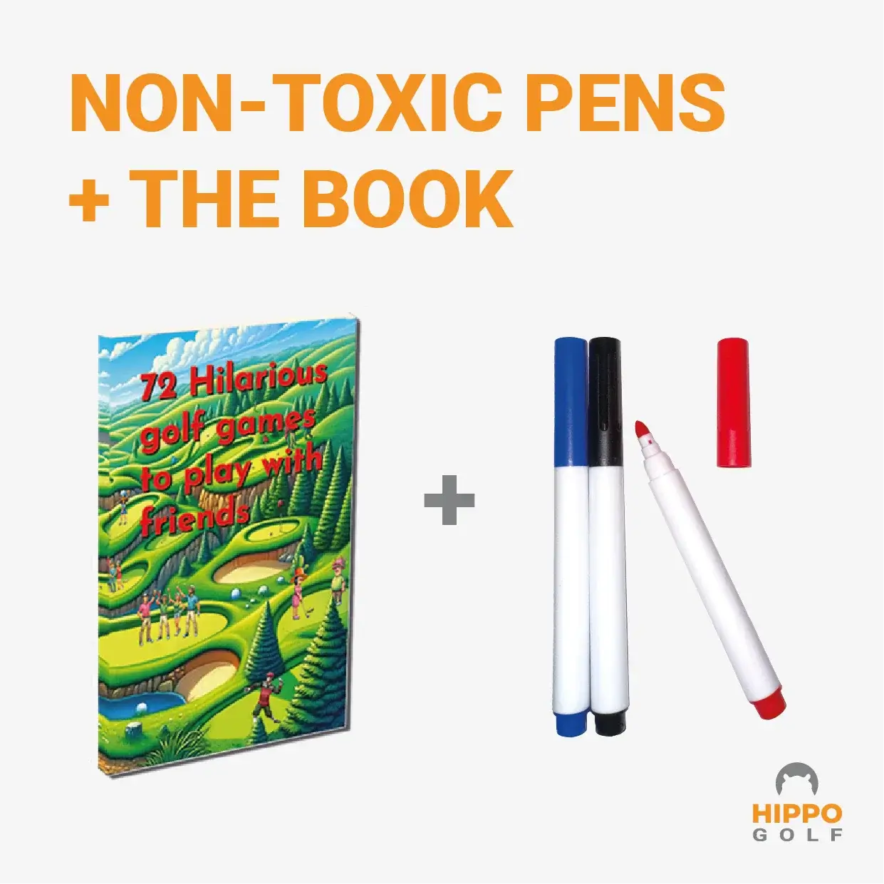 Spot Golf game set including 72 golf games book and non-toxic pens (8111-02)