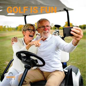 Spot Golf showing that golf is fun with friends taking a selfie – 8110-05